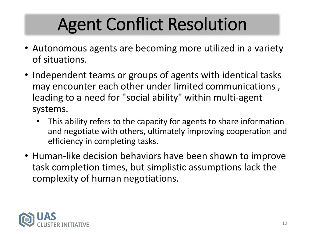 agent conflict resolution agent conflict 1