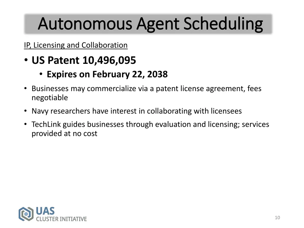 autonomous agent scheduling autonomous agent 4