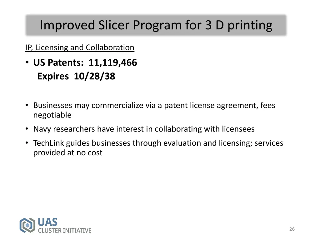 improved slicer program for 3 d printing 3