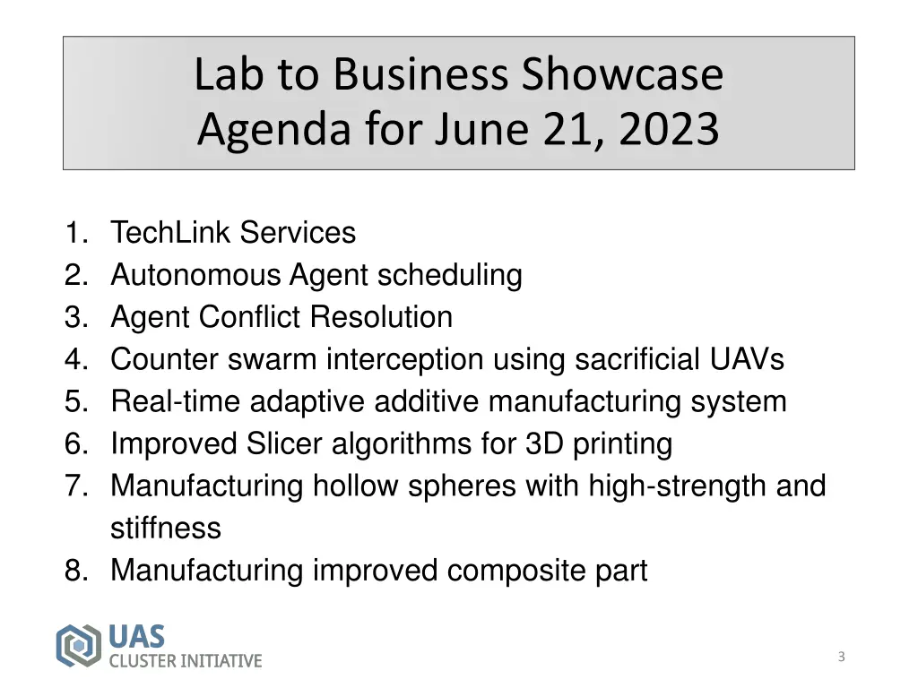 lab to business showcase agenda for june 21 2023