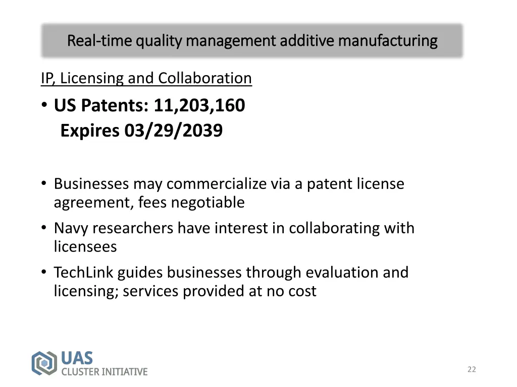 real real time quality management additive 1