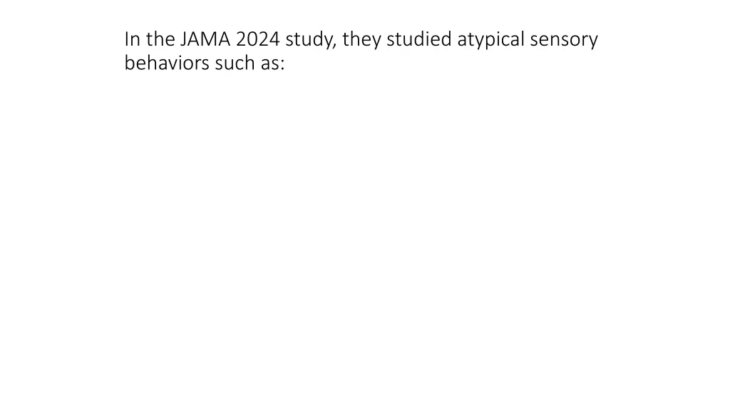 in the jama 2024 study they studied atypical