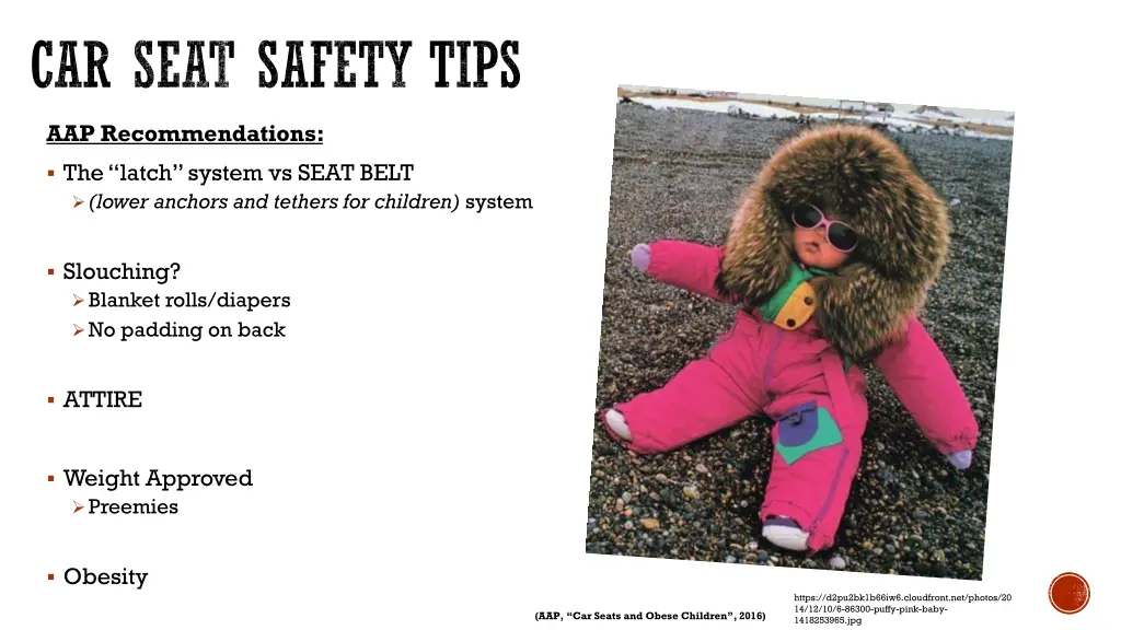 car seat safety tips