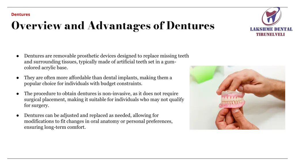 dentures