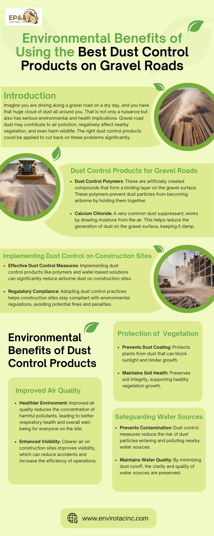 environmental benefits of using the best dust