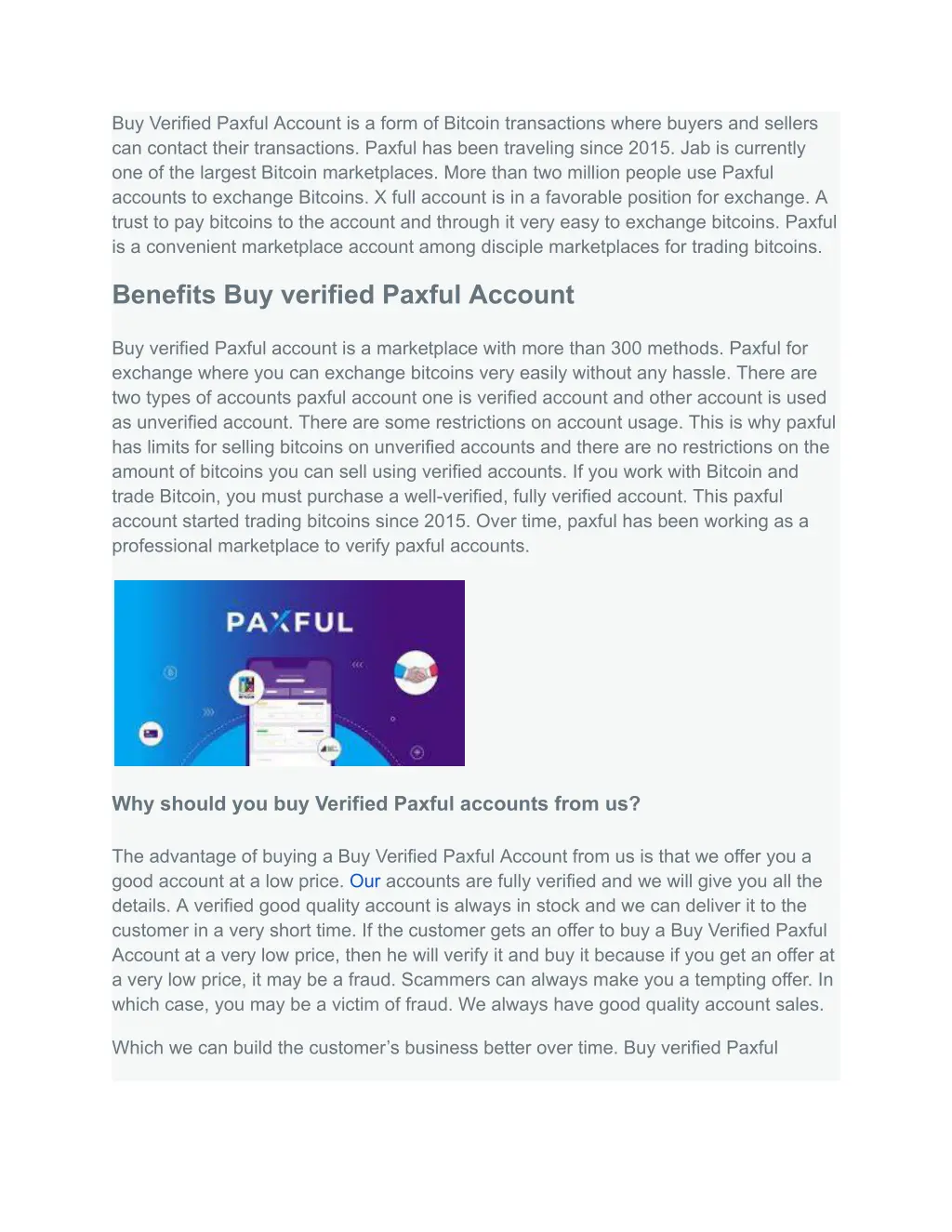 buy verified paxful account is a form of bitcoin