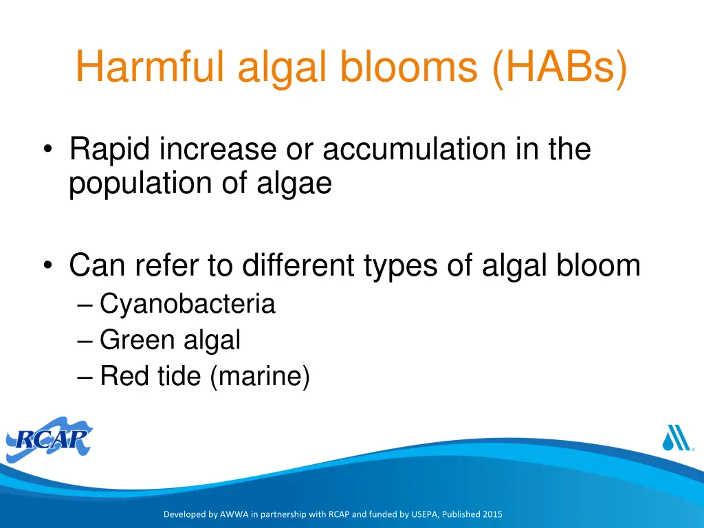 harmful algal blooms habs