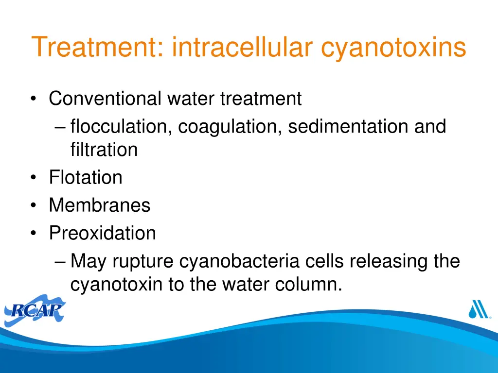 treatment intracellular cyanotoxins