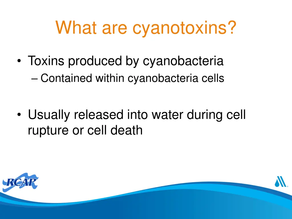 what are cyanotoxins