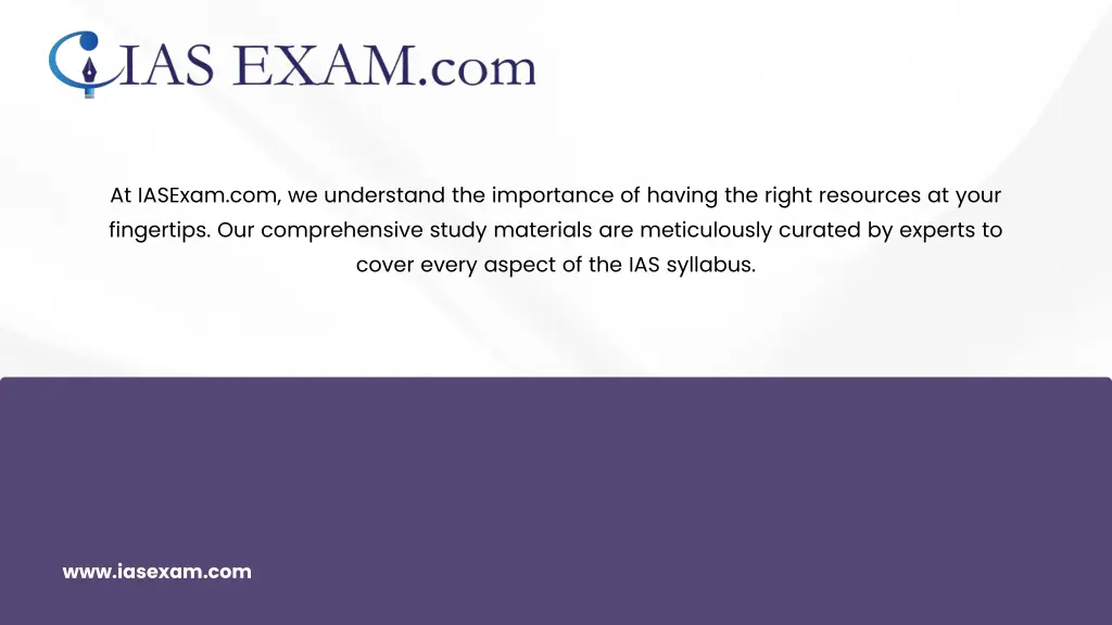 at iasexam com we understand the importance