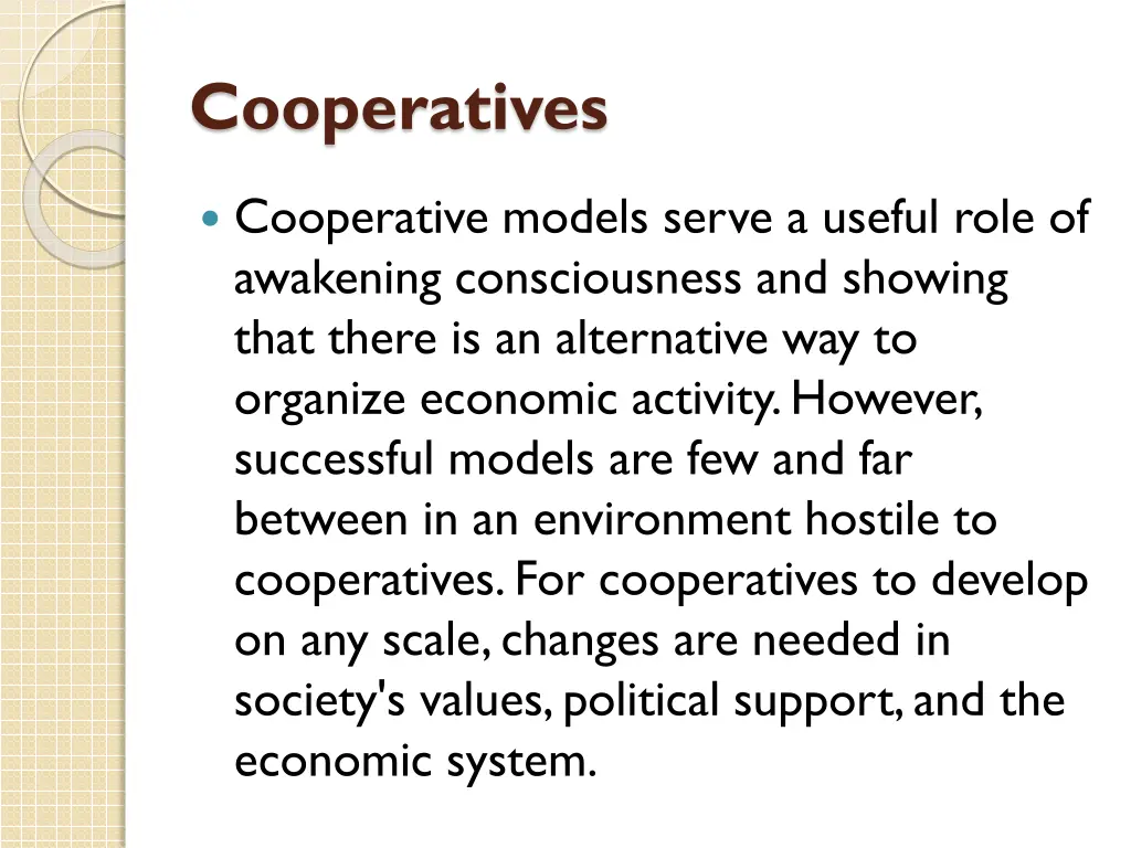 cooperatives