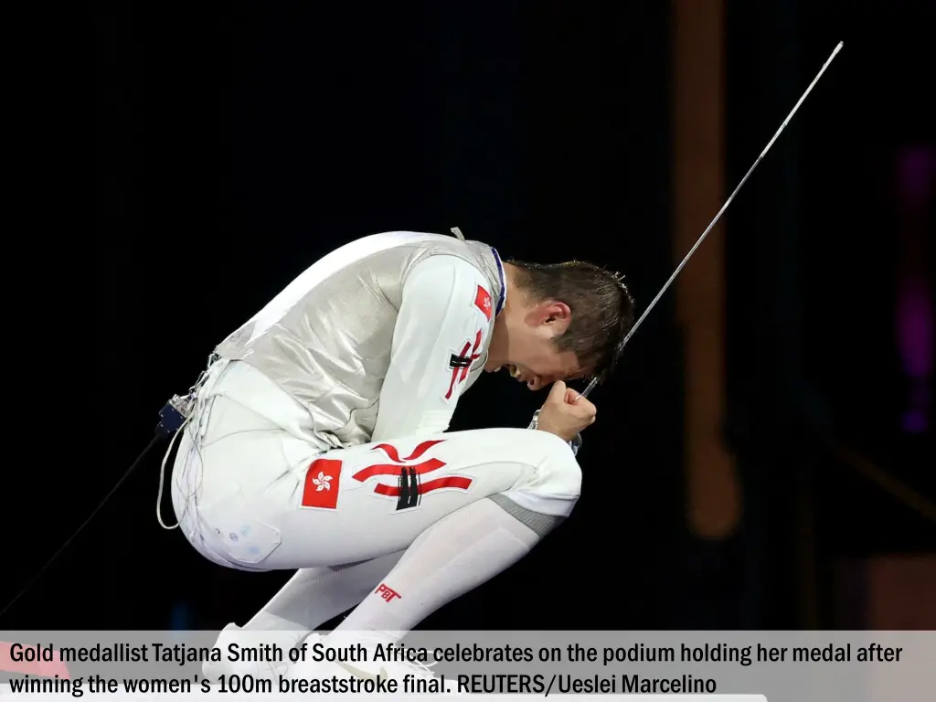 gold medallist tatjana smith of south africa