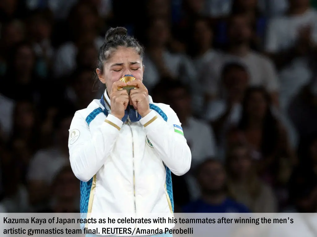 kazuma kaya of japan reacts as he celebrates with