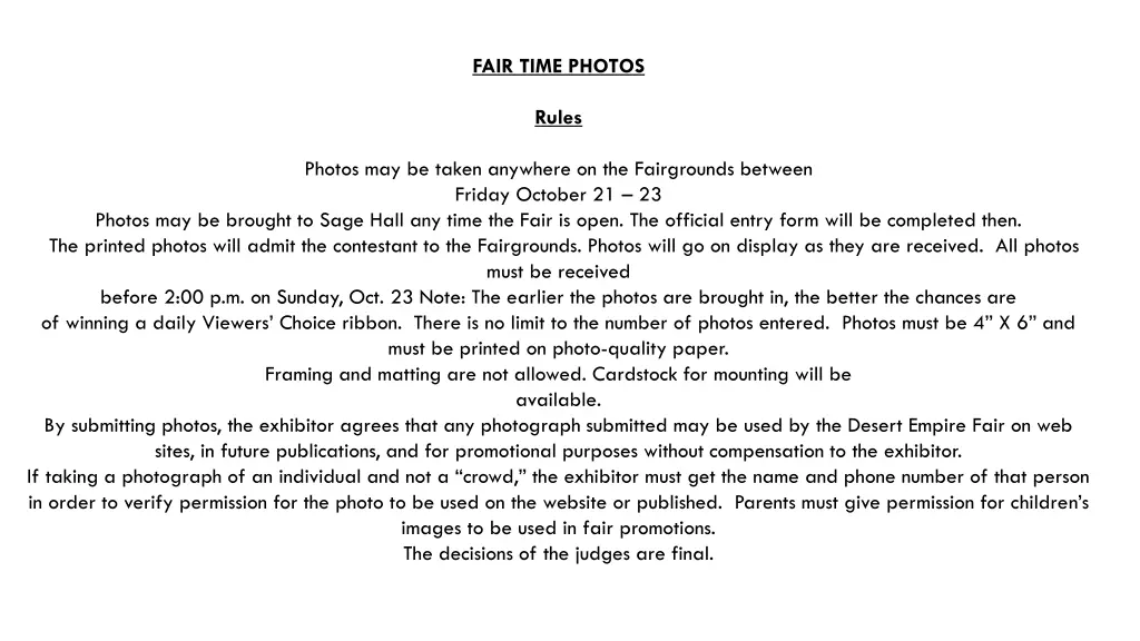 fair time photos