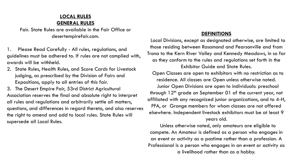 local rules general rules