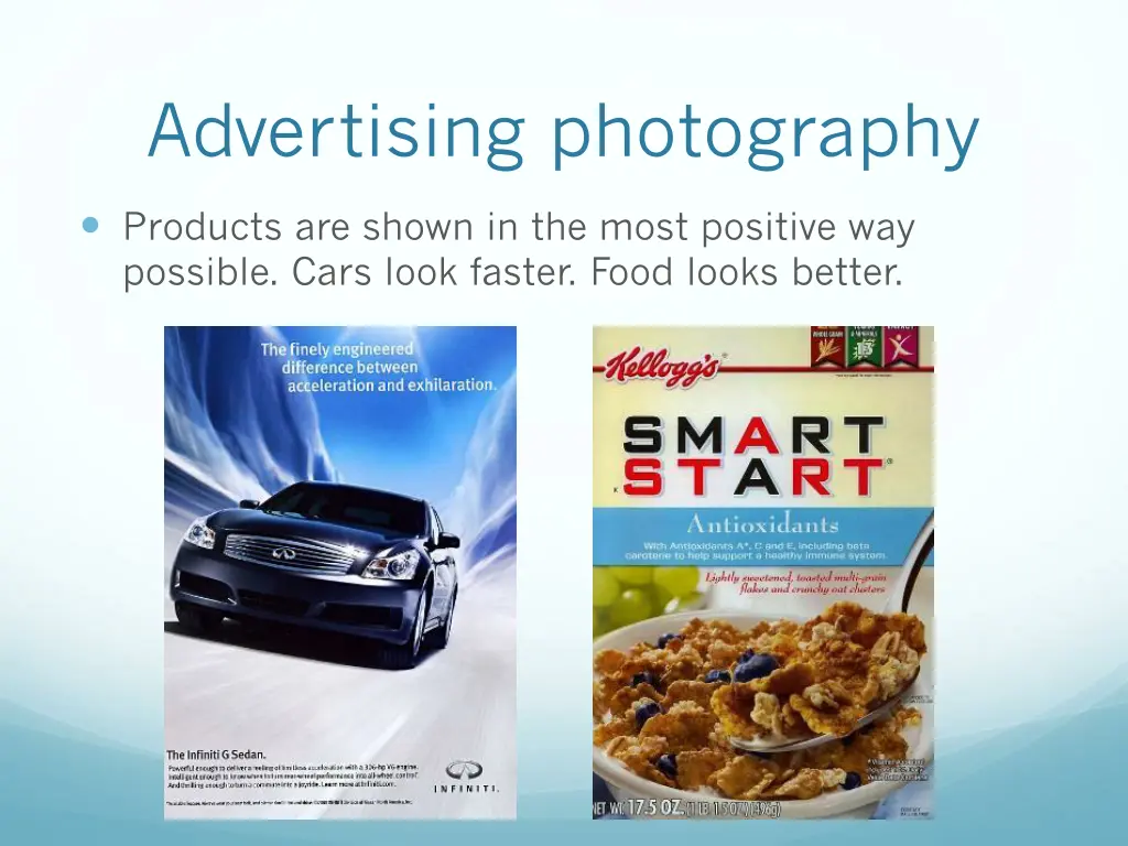 advertising photography