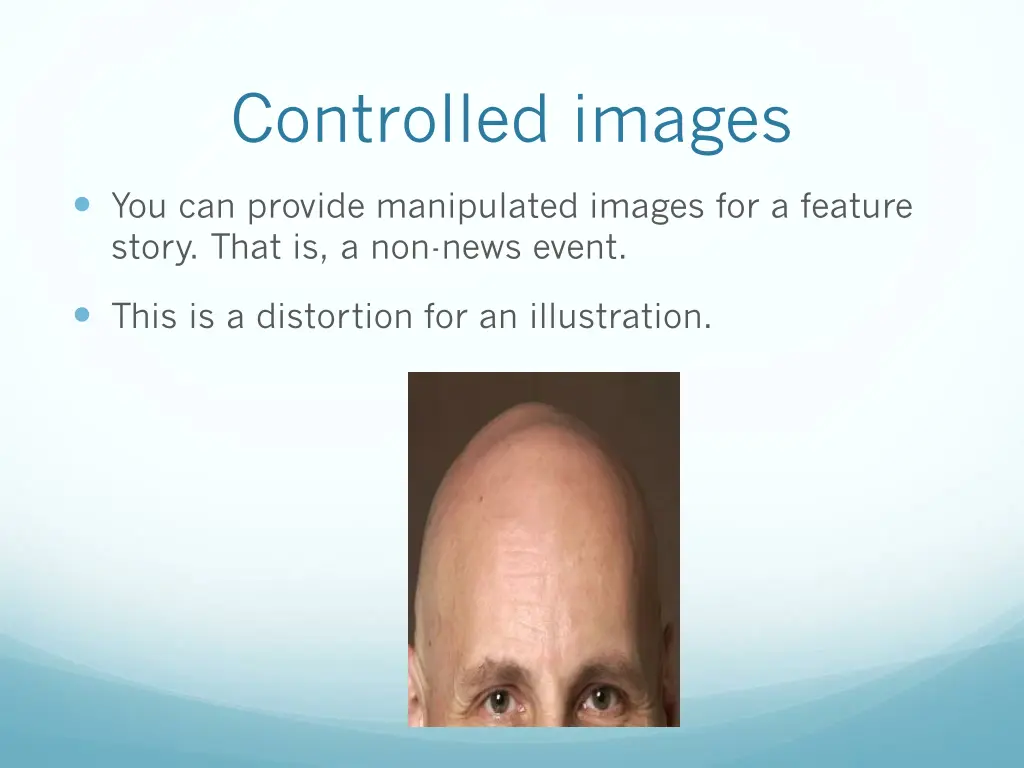 controlled images