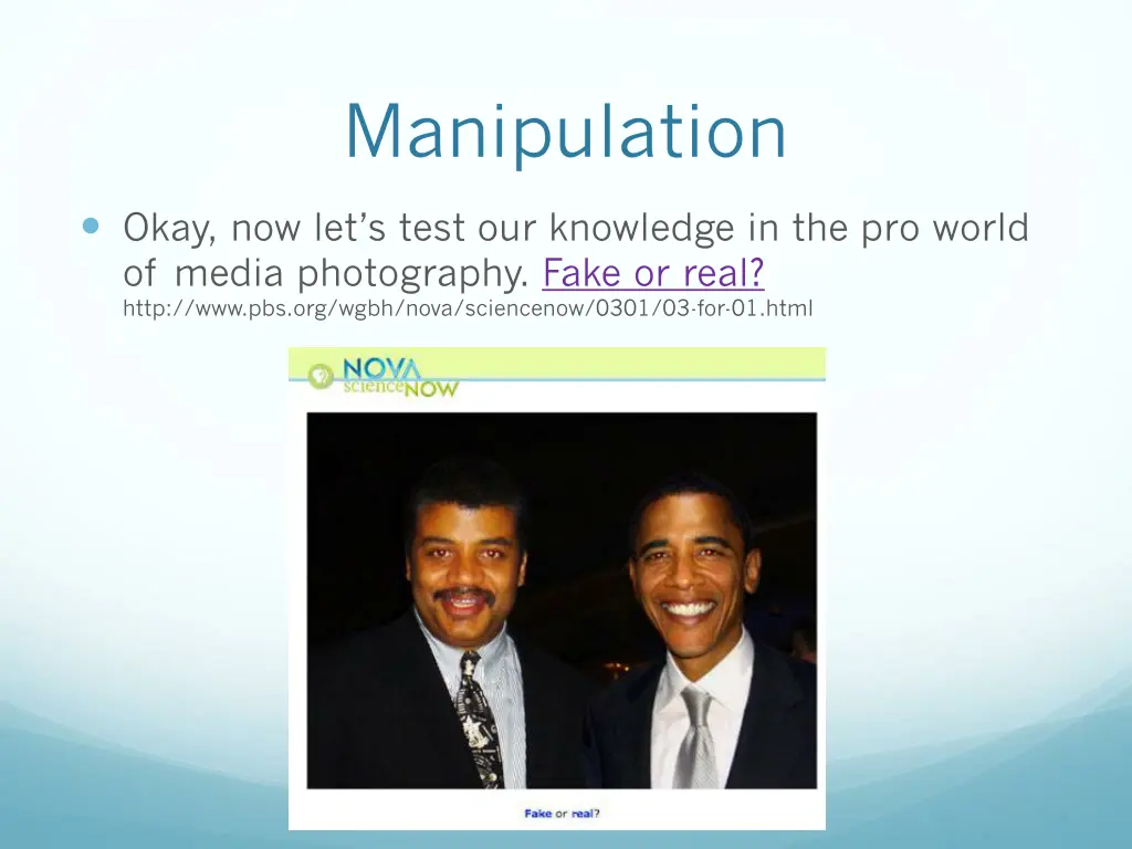 manipulation