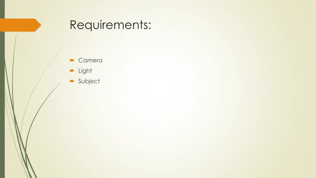 requirements