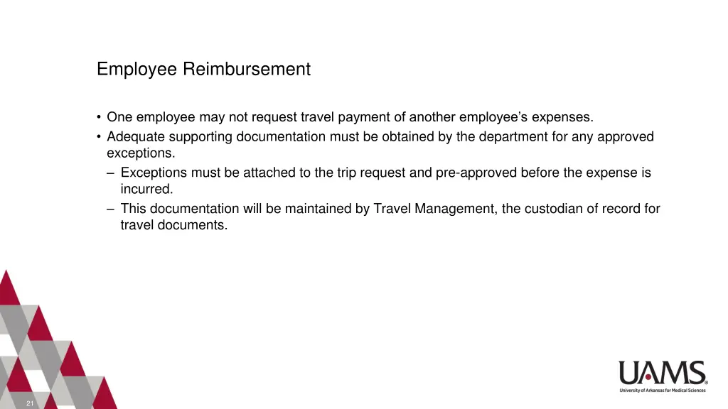 employee reimbursement