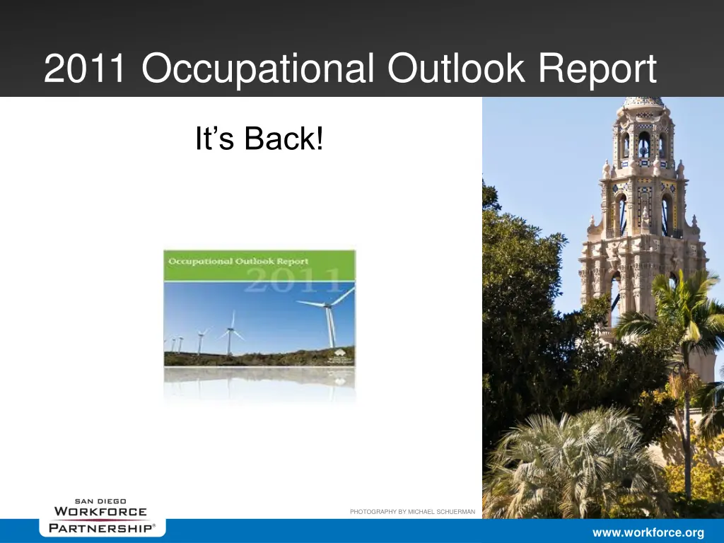 2011 occupational outlook report 6