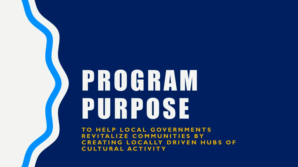 program purpose