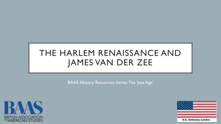 the harlem renaissance and james van der zee