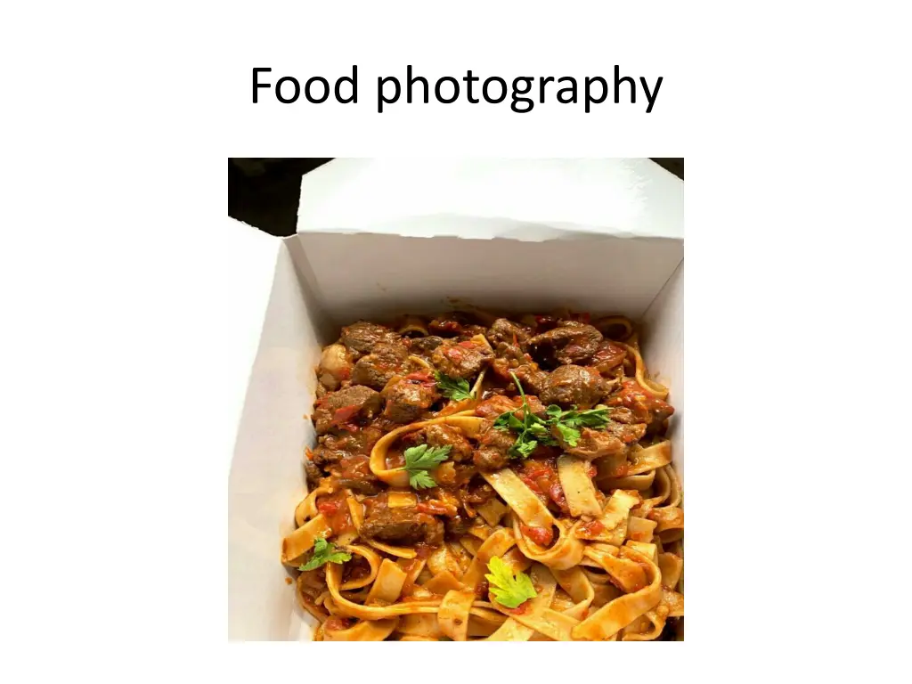 food photography