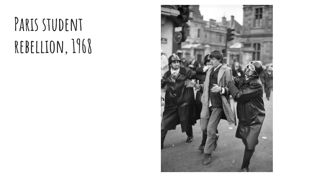 paris student rebellion 1968