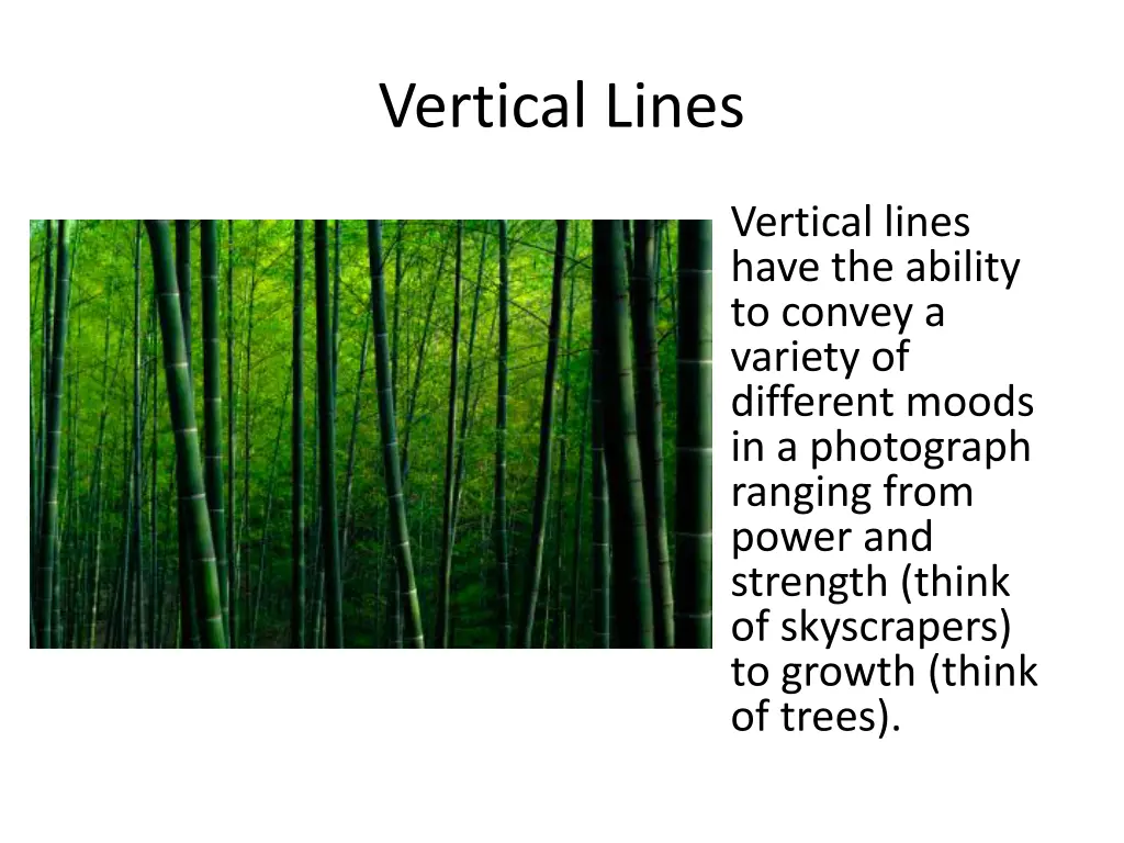 vertical lines