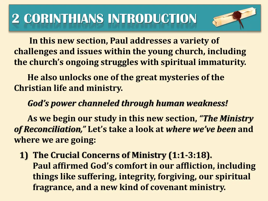 2 corinthians introduction 1