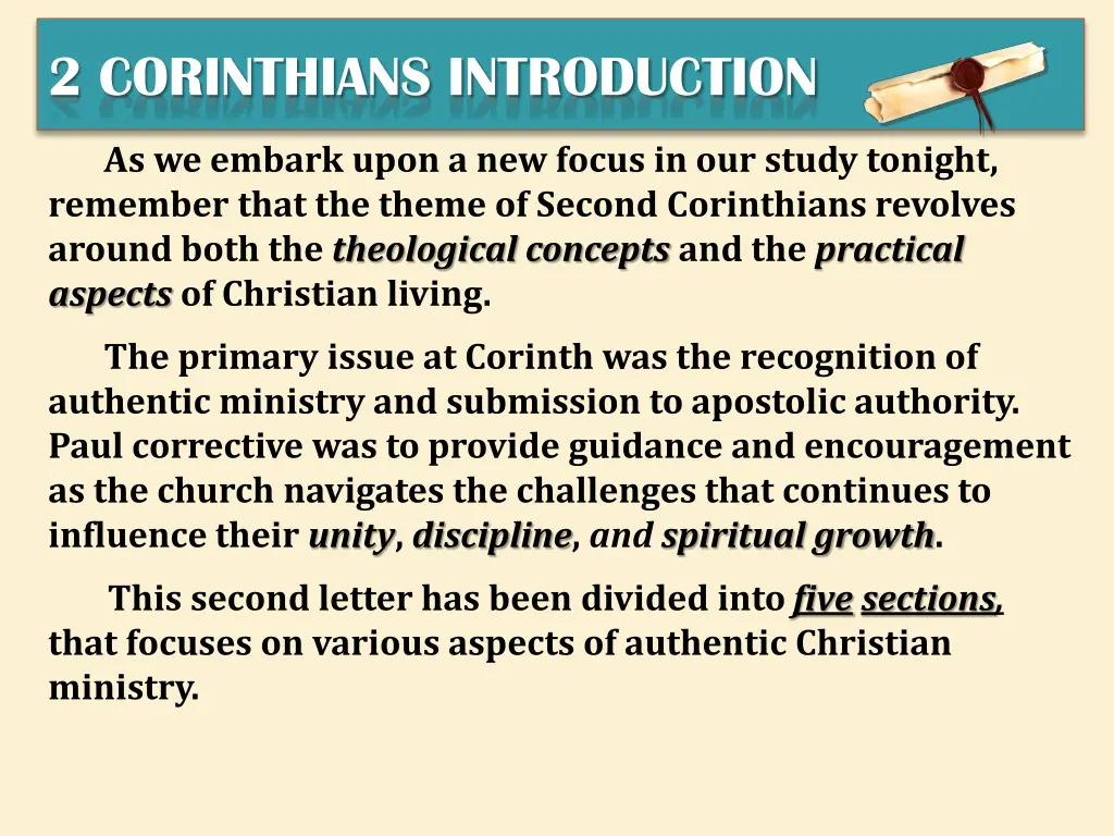 2 corinthians introduction