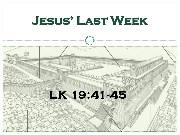 jesus last week jesus last week