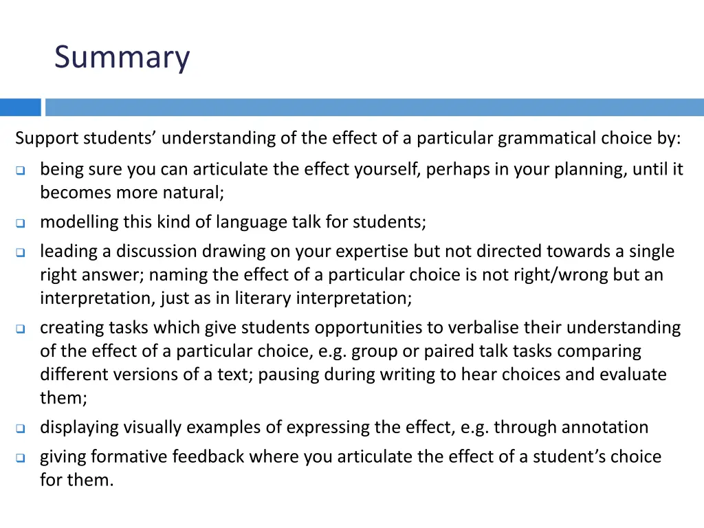 summary 1