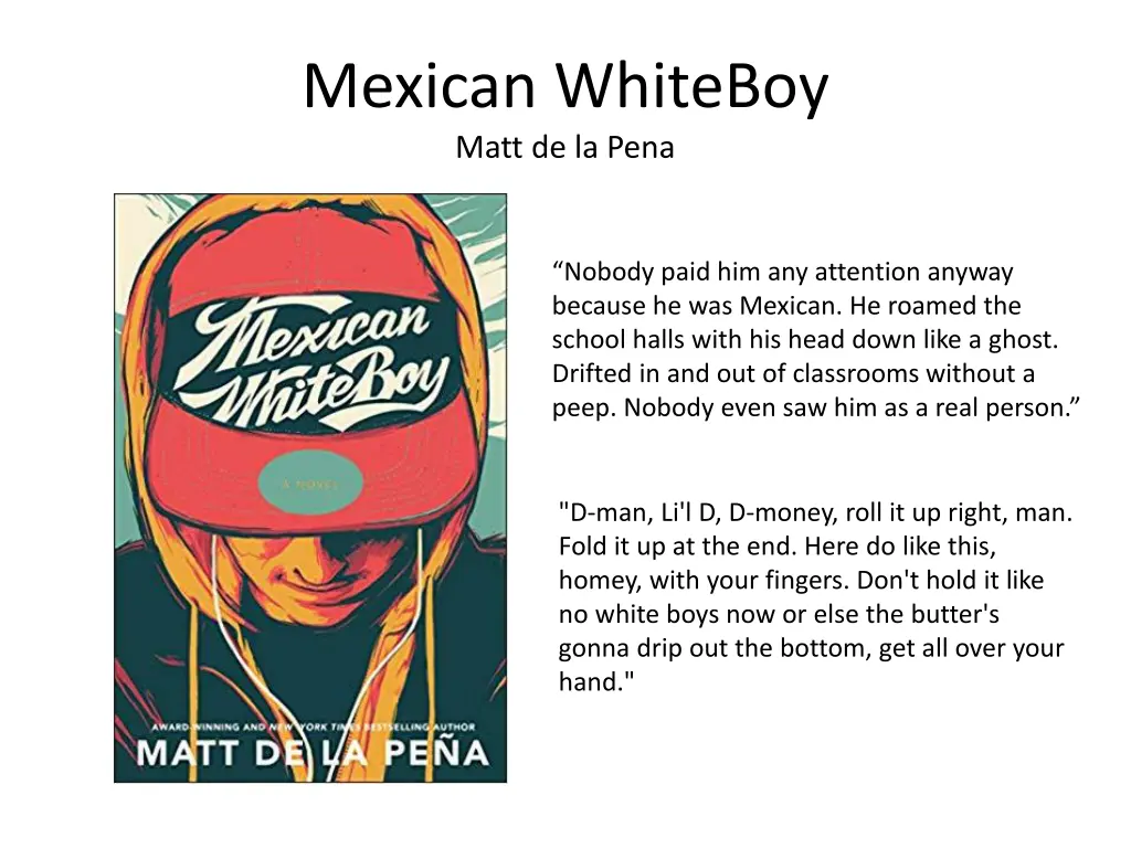 mexican whiteboy matt de la pena