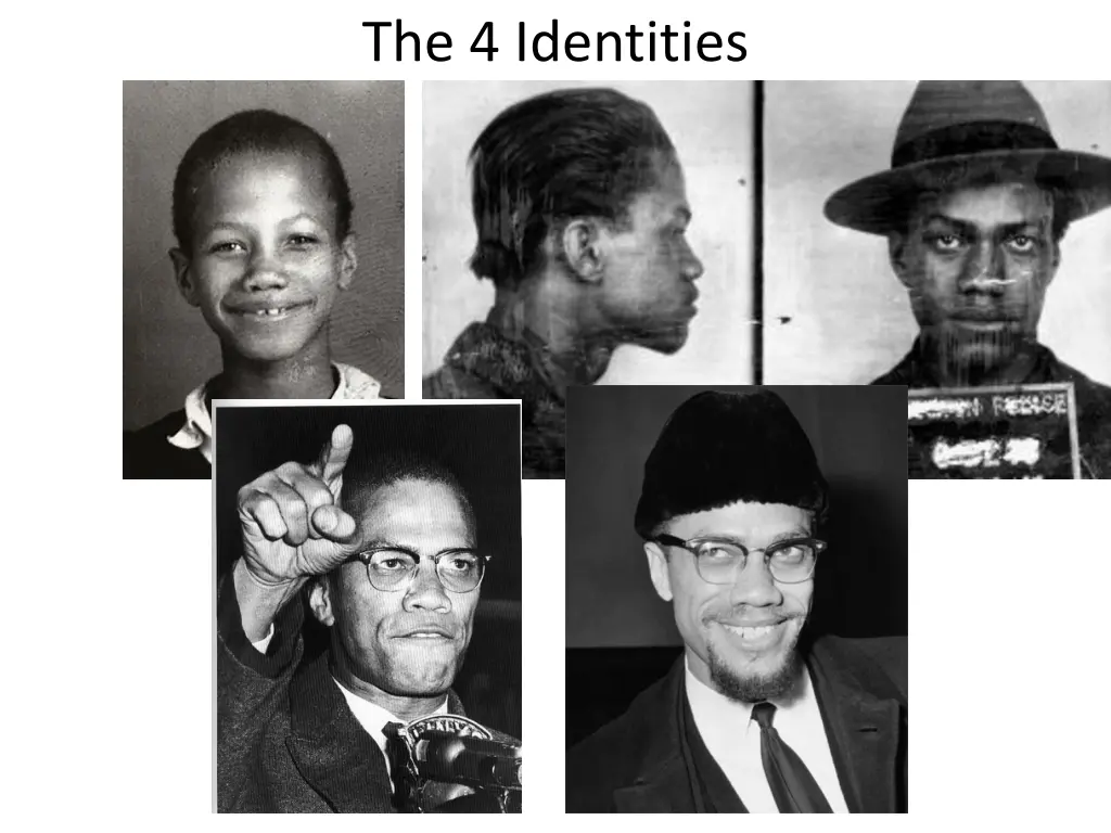 the 4 identities