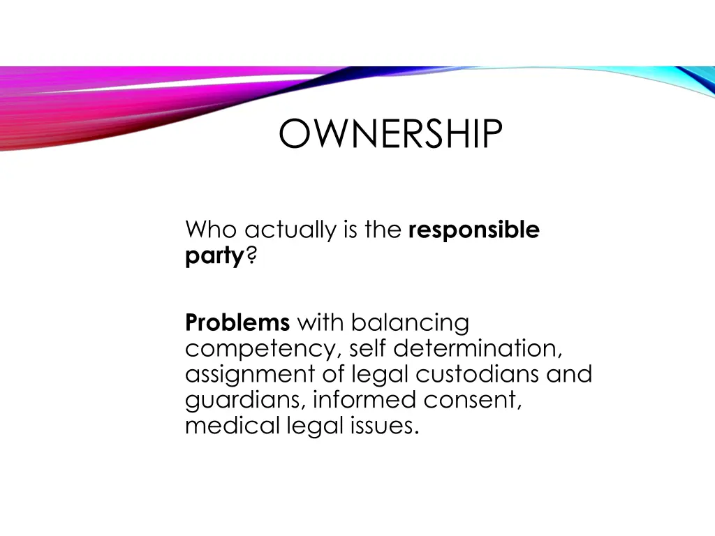 ownership