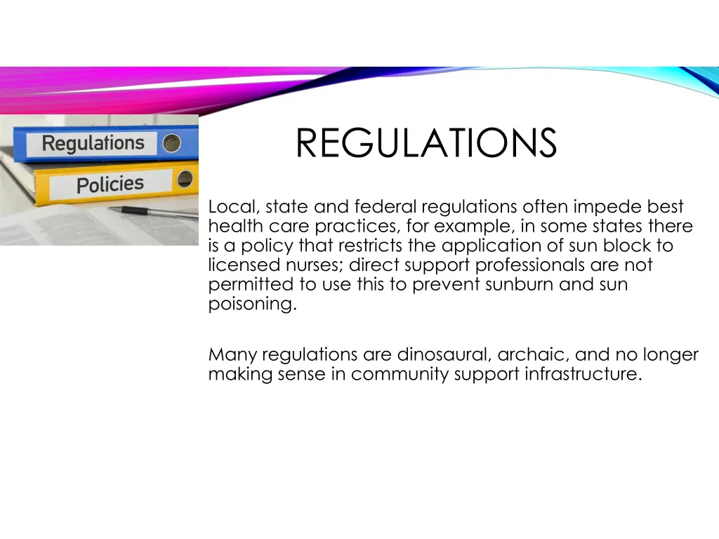 regulations