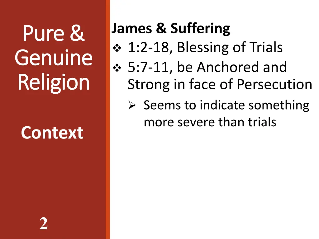 james suffering 1 2 18 blessing of trials