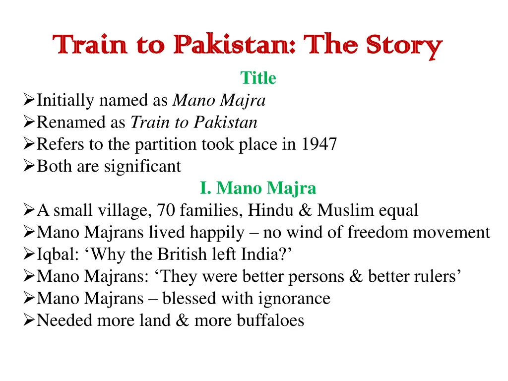 train to pakistan the story train to pakistan