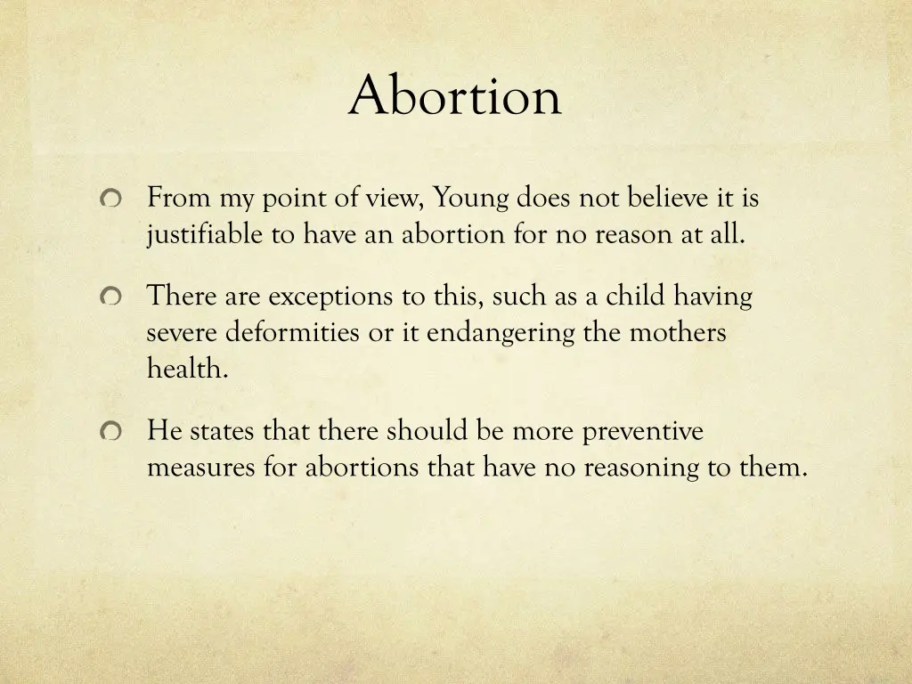 abortion