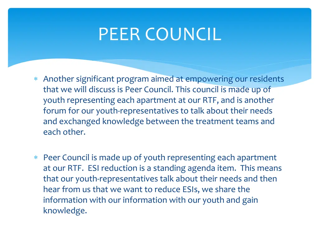 peer council