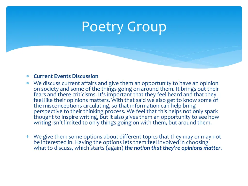 poetry group 5