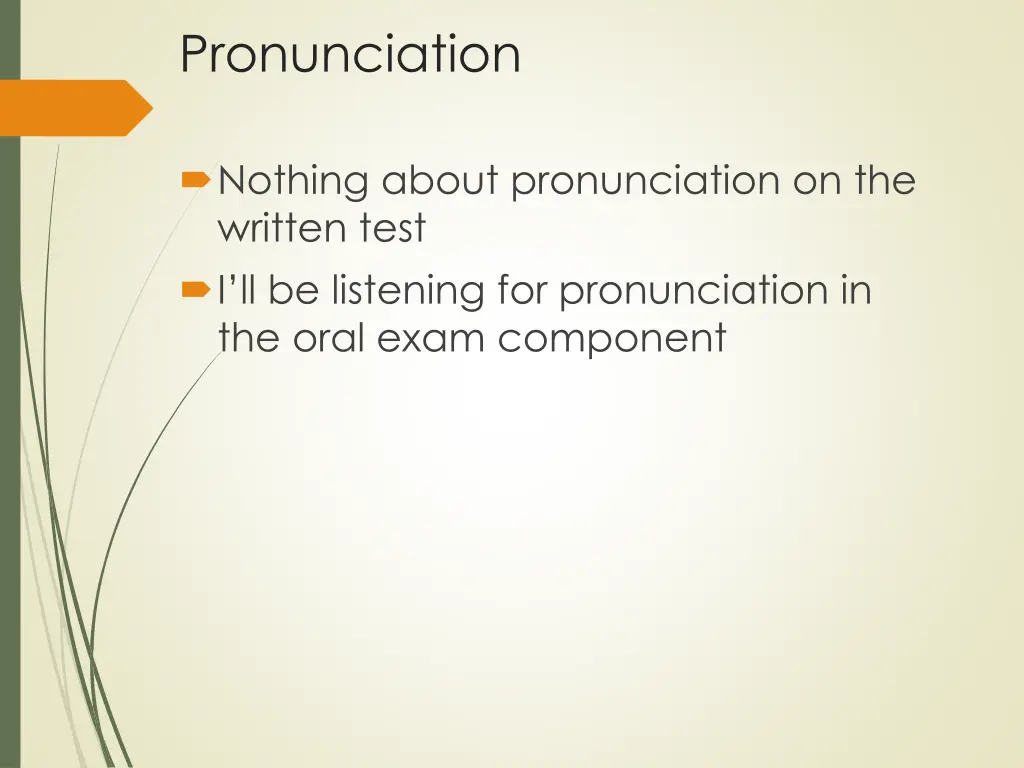 pronunciation