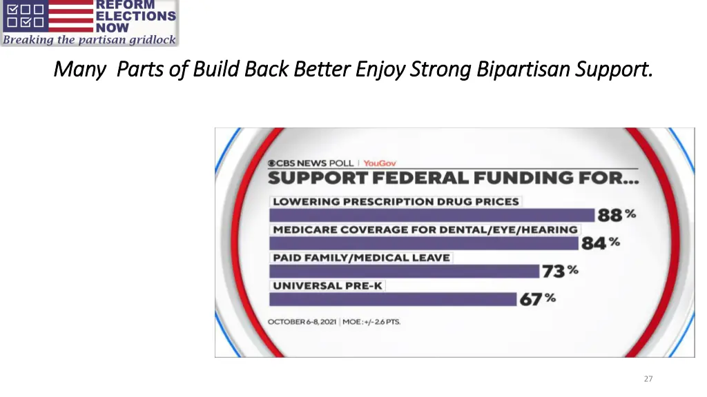 many parts of build back better enjoy strong