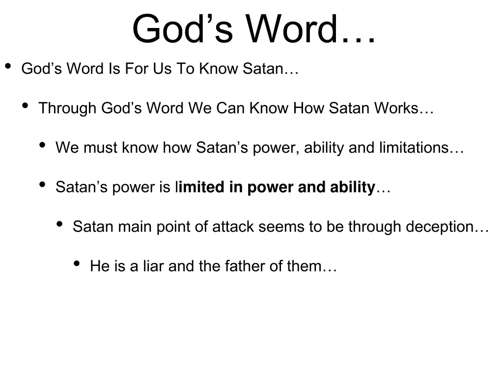 god s word 5