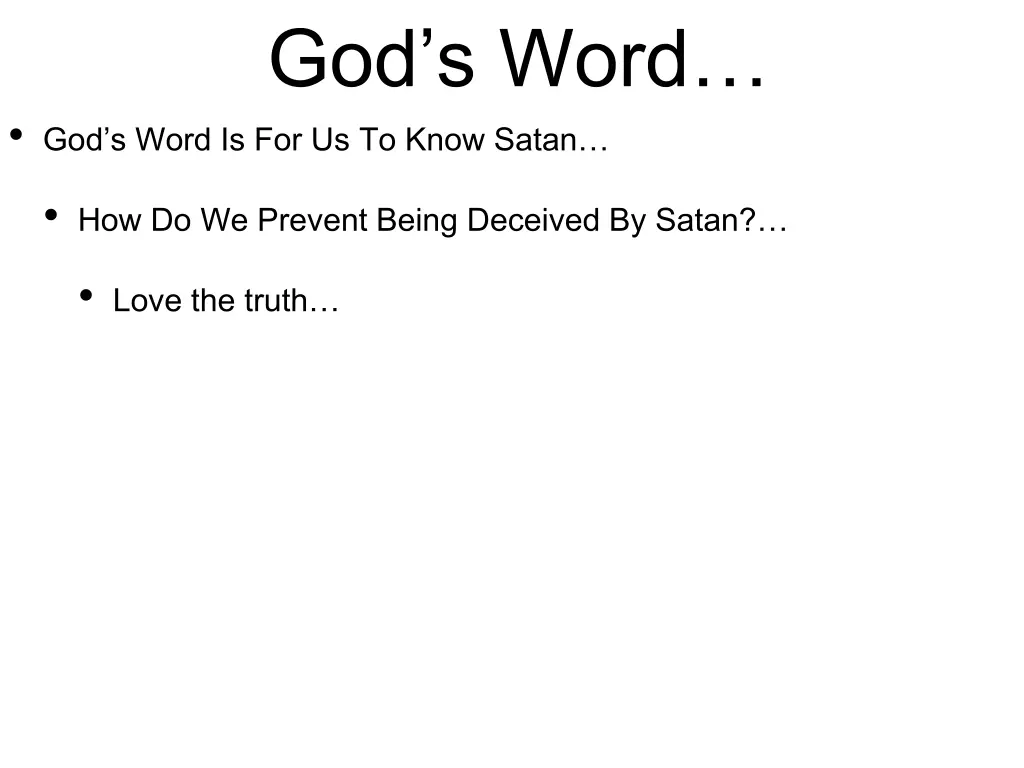 god s word 7