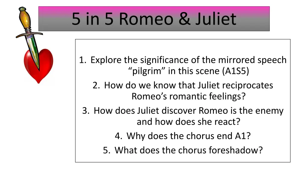 5 in 5 romeo juliet 14