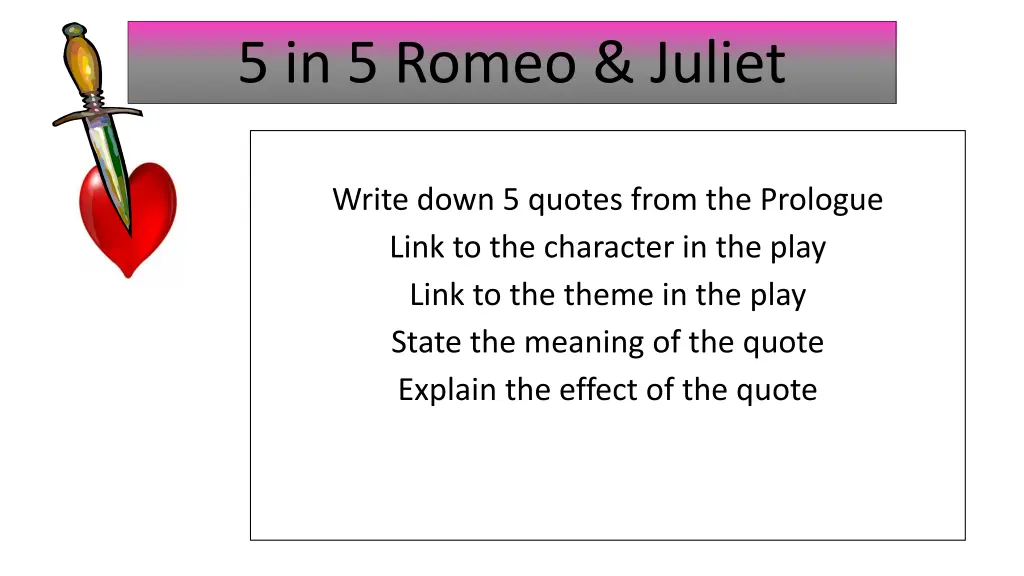 5 in 5 romeo juliet 15