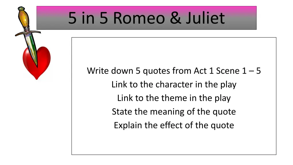 5 in 5 romeo juliet 16